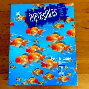 NWOT Puzzle.  Impossible Fish and Chips